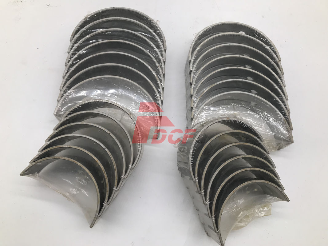 6 D125 ইঞ্জিন প্রধান বহন এবং ইঞ্জিন রড বহন Komatsu খননকারী অংশ জন্য